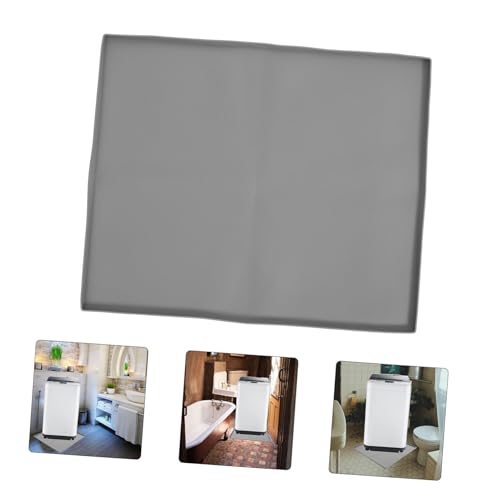 Almohadilla protectora de silicona COLLBATH para lavadora y secadora, protector gris multiuso 5