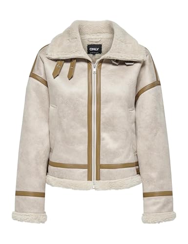 Chaqueta ONLY cuello alto Otw contra el frío ligero sin perder el estilo