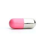 Tamaño: 2cm Píldora, cápsula, broche, joyería médica, accesorios divertidos para enfermeras/médicos/estudiantes de graduación, joyería de química, chapado en plata antigua