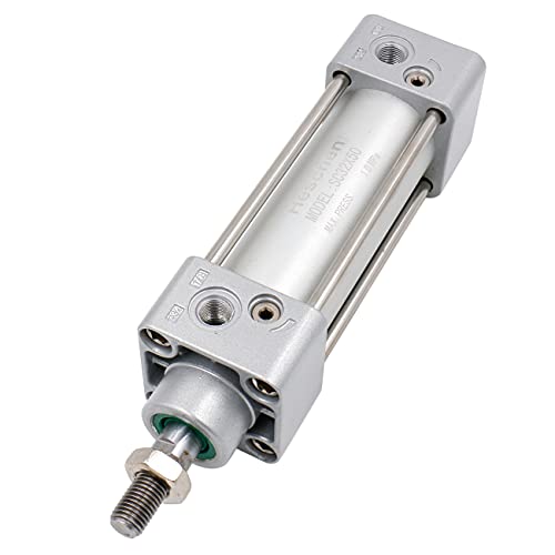 Cilindro neumático de doble efecto con carrera de 50mm para automatización 2