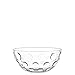 Leonardo Glas-Schale Cucina Optic, runde Schale aus Glas im frischen Design, Deko-Schale mit runden Akzenten, 21,5-cm, 066336