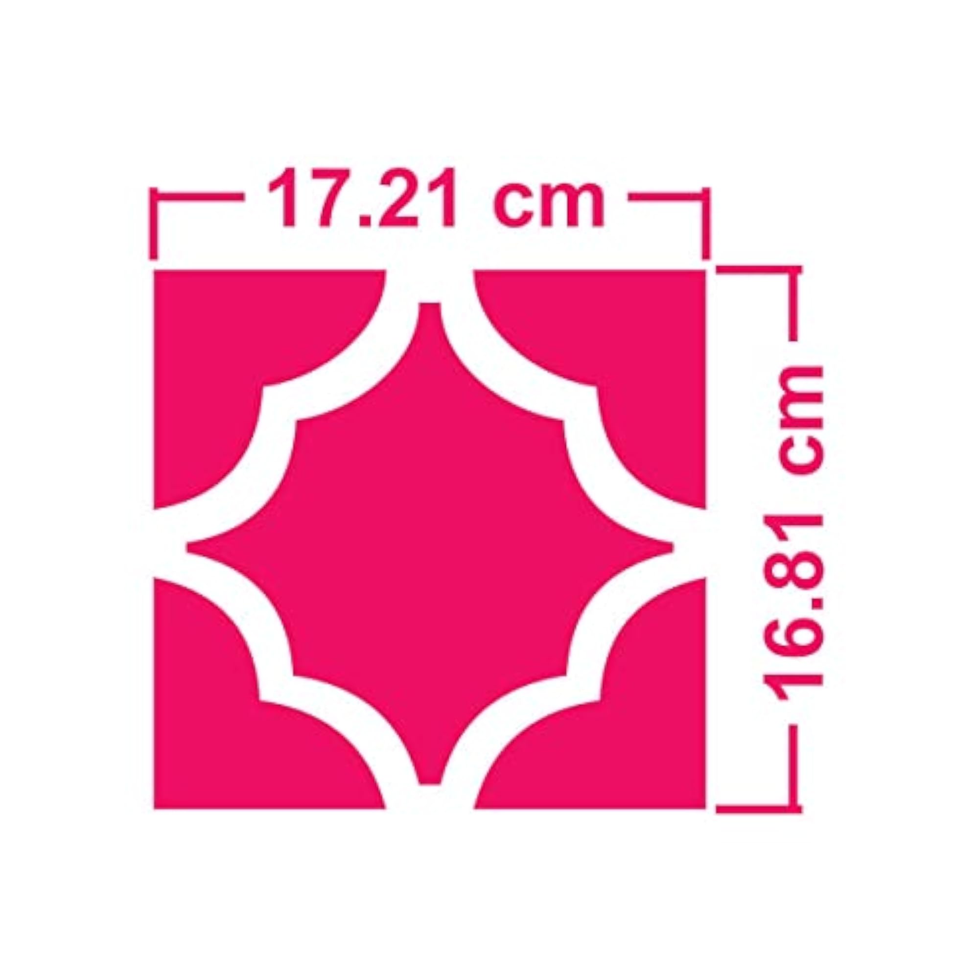 8 Pattern Mirror Stickers for Wall Decor