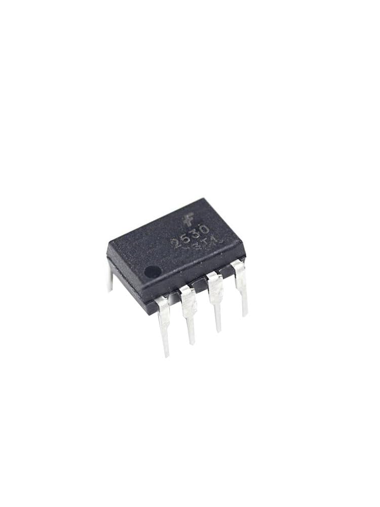 10 Pieces HCPL2530 HCPL-2530 A2530 A 2530 OPTOCOUPLER Trans-Out 2CH DIP-8