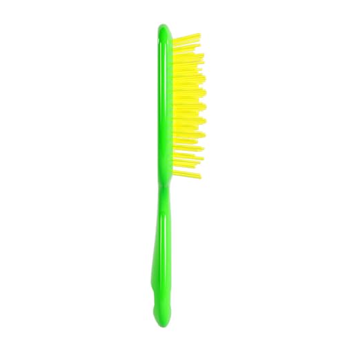 FHI Heat UNbrush Detangling Brush for Pain-Free Brushing on All Wet or Dry Hair Types — Durable DuoFlex Anti-Static Bristles, Lightweight Handle, Vented Hair Brush