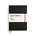 Leuchtturm1917 Master A4 Plus Squared Hardcover Notebook- 233 Numbered Pages, Black