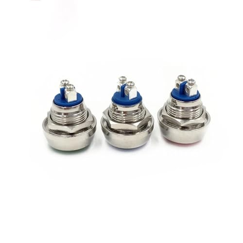 Interrupteur bouton-poussoir de qualité supérieure en acier inoxydable sphérique - 4