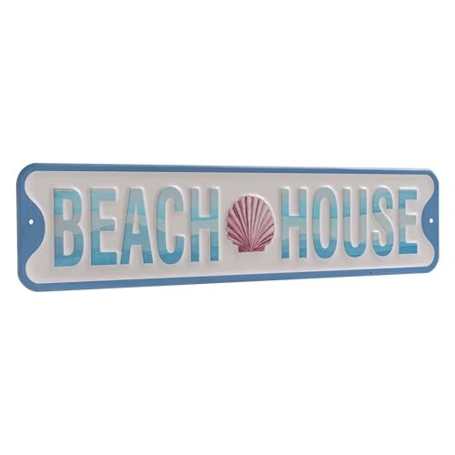 pechpell Metal Beach House Sign Beach Signs Wall Decor