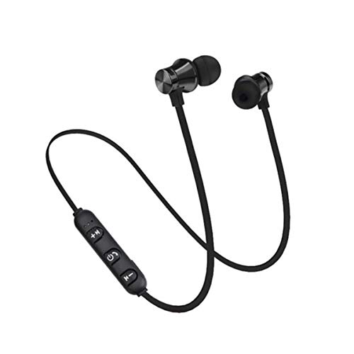 Magnético XT11 Cómodo Desgaste Deporte Correr Auriculares inalámbricos Estéreo HiFi Bajo en la Oreja Auriculares para teléfonos Inteligentes WEIWEITOE