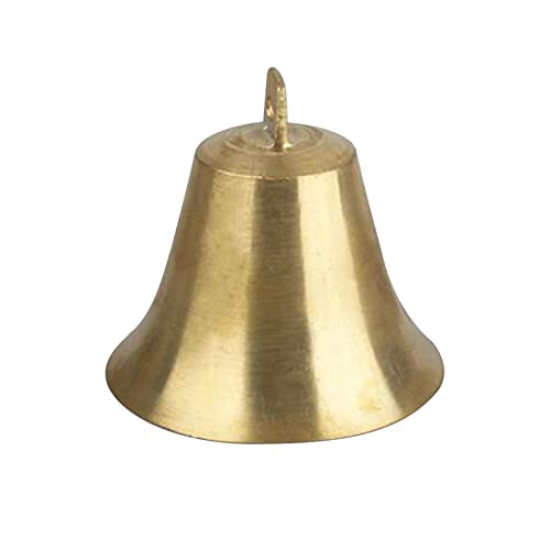 Fenteer Retro 1 peça sino decorativo pendurado sino de latão sino dos ventos pingente de chamada sin