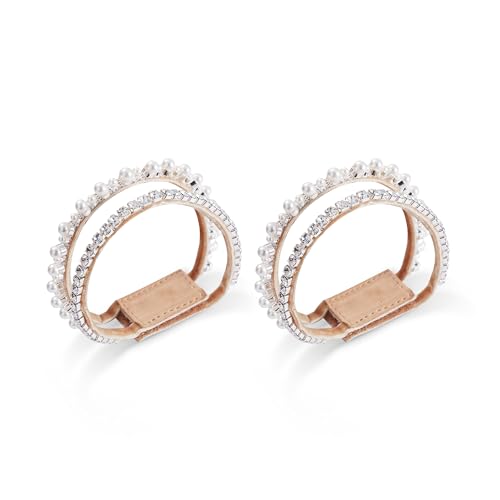 7or9 Shoes Accessory for DIY Diamond Belt for Women’s High Heels Removable Fashion Dressy Clip for Pumps