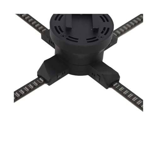 Interaktiver 3D-Holografischer Ventilator-Projektor, 142,2 cm, WiFi, LED-Werbeanzeige für Einkaufszentrum, Laden, Bar, Party, Ausstellung, Event, Marketing