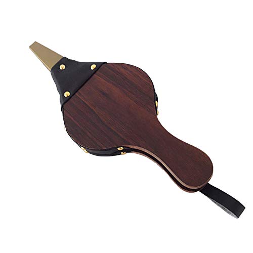 WENYUN Fireplace Blower,Manual Solid Wood Air Blower Fire Bellow Barbecue Fast Fire Starter Hanging Outdoor BBQ Grill Fireside Camping Accessories 4018