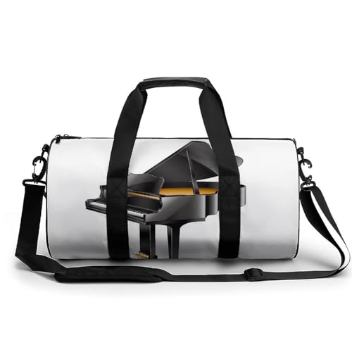 Sac de sport gym Pêche à la Baleine sac de voyage duffel imperméable 45x23x23cm