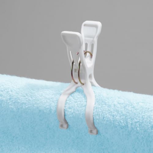 カインズ(CAINZ) ダブルバネY型竿ピンチ 6個入 幅6.3cm 高さ10cm WYP-6P 2本のバネ はずれにくい 洗濯ばさみ 洗濯小物