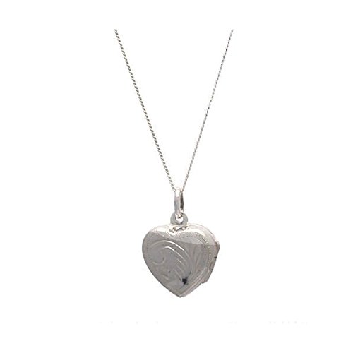 AJ Fashion Jewellery Eldora Sterling Silver Heart Locket