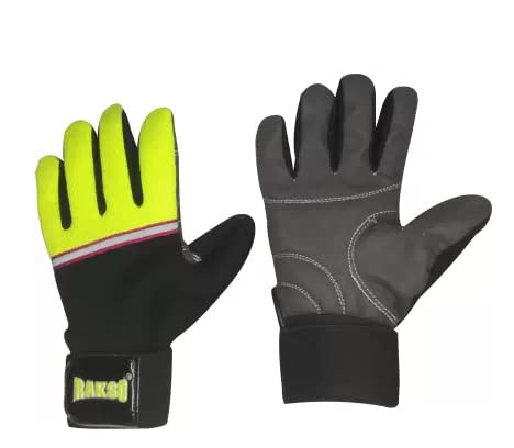 RAKSO Sports Gym Gloves for Men Women Leather Gym Gloves Weightlifting, Fitness Training and Workout | with Full -Finger Length, Wrist Wrap for Protection (B0B5FBRWPM) Amazon Price History, Amazon Price Tracker