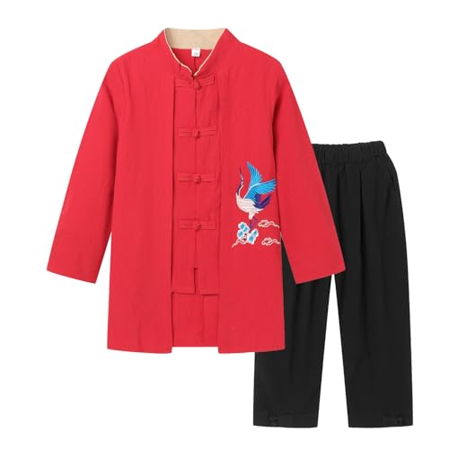 Image of LittleSpring Kids Chinese New Year Clothing Tang Suit 2-8 Years