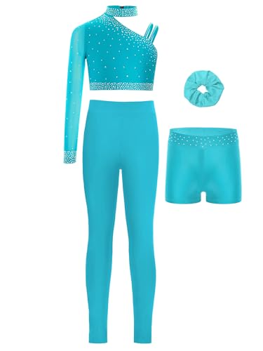 Tenue de patinage artistique fille et gymnastique pour l'entraînement