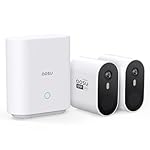 AOSU Security Cameras Wireless Outdoor - 3K 5MP Ultra HD, Home Security System, 240-Day Battery Life, Motion Detection, 166° Wide View, Night Vision, 32GB Local Storage, No Monthly Fee
