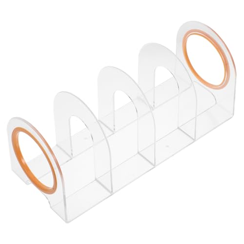 ARTIBETTER Elegant Bookend Display Stand Book Organizer Desktop Storage Rack File Stand Document Holder Office Storage