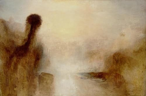 Impression murale paysage de Turner style graffiti affiche moderne 60x90cm