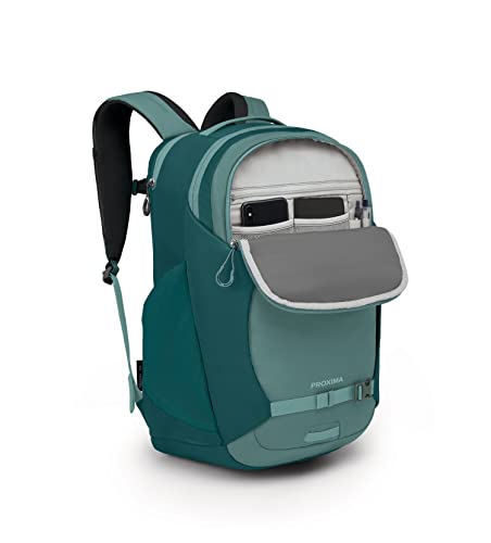 Image of Osprey Proxima Laptop Backpack, Succulent Green /Deep Teal