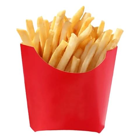 DOYIFUN 20Pcs Fake French Fries Artificial Food French Fries ToolsLifelike for Home Kitchen Party Tricky Decoration Table Display Supermarket Photography Cover