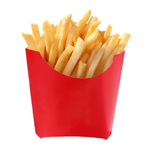 DOYIFUN 20Pcs Fake French Fries Artificial Food French Fries ToolsLifelike for Home Kitchen Party Tricky Decoration Table Display Supermarket Photography