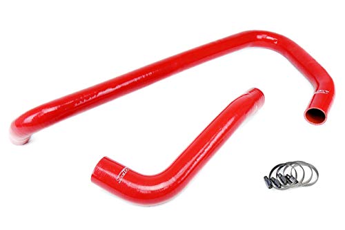 HPS Red Reinforced Silicone Radiator Coolant Hose Kit Compatible for 2009-2020 Ram 1500 2010-2018 Ram 1500 2011-2018 Ram 3500 5.7L V8 without oil coolers, 57-1818-RED -  HPS Performance Products