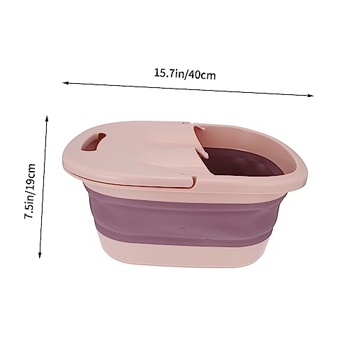 Cubeta para baño de pies plegable ORFOFE 40x30x19 cm miniatura 2