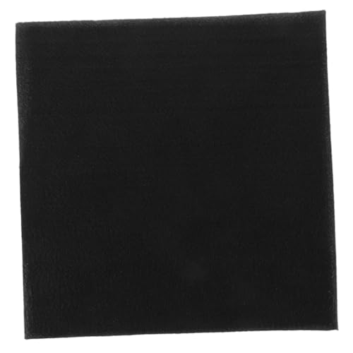CHILDWEET Fire Mat Fur Blanket Welding Fireproof Mat Weld Blanket Welding Blanket Fire Resistant Blanket Fire Proof Blanket Welding Supplies Fire Proof Mat Welding Mat Black Polyester Fiber