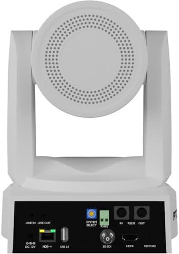 ptzoptics move 4k 30x optical zoom camera white