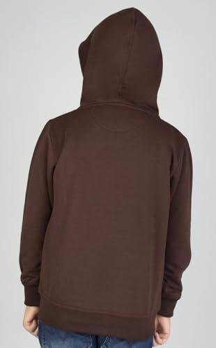 Image of ADBUCKS Unisex Fleece Cotton Zipper Sweatshirt with Hoodies for Boys and Girls