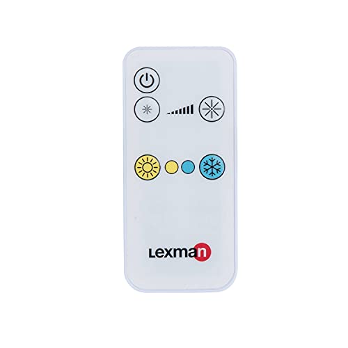 LEXMAN - Fernbedienung für Universal-LED-Glühbirne - Infrarot Cover