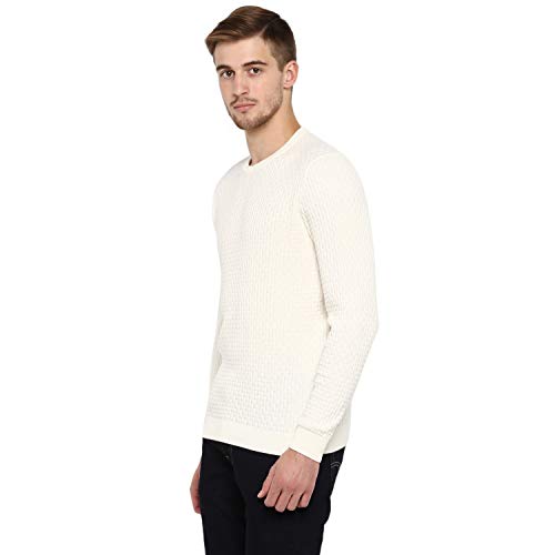 Image of Red Tape Men's Cotton Round Neck Sweater
