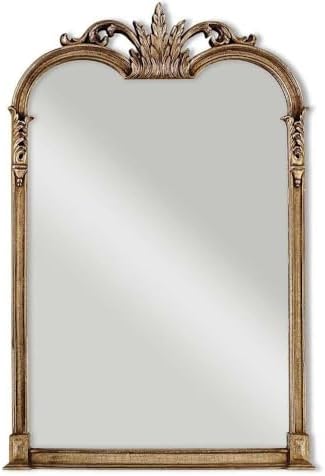 Uttermost 14018 P Jacqueline Vanity Mirror, Antiqued Silver Champagne Finish