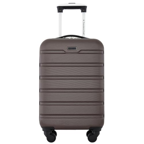 Image of Travelers Club Harper Luggage, French Roast, 22-Inch Carry-On