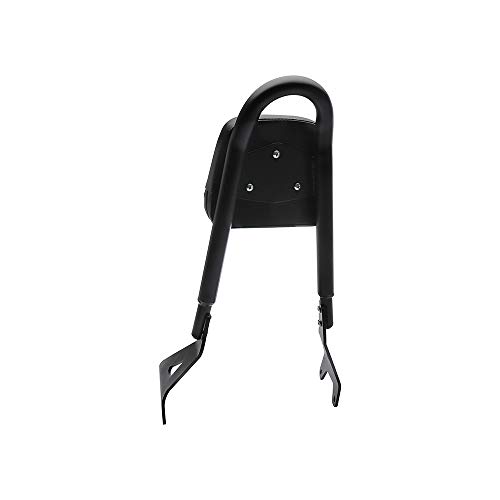 MotorFansClub Sissy Bar Backrest Fit For Compatible With Yamaha Star Bolt XV950 Bolt XVS950 2014 2015 2016 2017 Rear Passenger Back Seat Cushion Sissy Bar Backrest