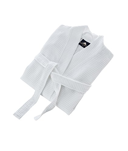 Image of BAGNO MILANO Women's Robes, Waffle Robes For Women, Turkish Cotton Bathrobes For Women
