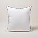 MADURA - Federa per cuscino CARLINA - Bianco e bordo nero - 50x50 cm