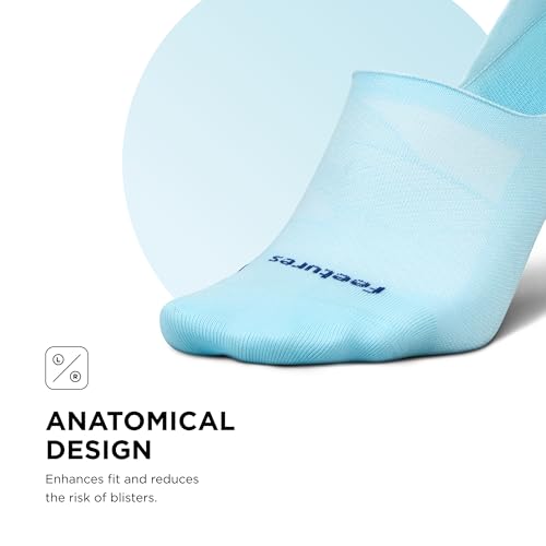 Image of Feetures Elite Ultra Light Invisible Socks - Anti-Slip Sport Sock Liner with Targeted Compression