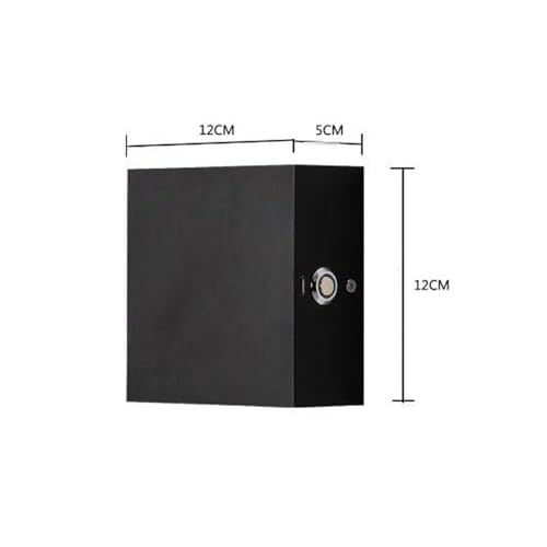 Aplique de pared LED para escaleras y balcones con carga USB 5