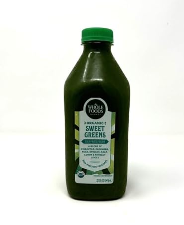 WHOLE FOODS MARKET Organic Sweet Greens Juice, 32 FZ