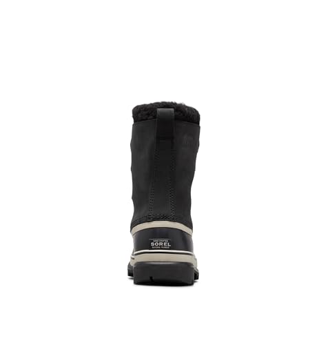 SOREL - Men's Caribou Waterproof Boot for Winter, Black, Dark Stone, 8 M US by Sorel - Image 2