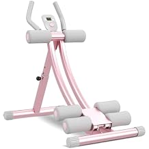 Fitness ab Machine, AB Generator, 4 Levels, Toning Abs, Legs, Arms, Computer, for Women & Men