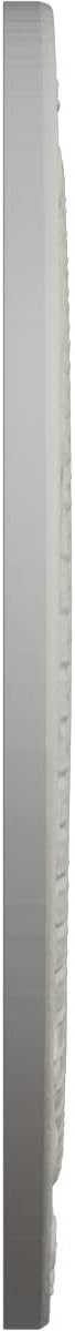 Ekena Millwork 12"OD x 8"ID x 1/2"P Andrea Ceiling Medallion Fits Canopies up to 8" Ceiling Medallion, Pot of Cream
