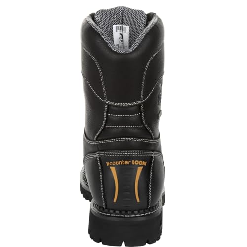 Georgia Boot AMP LT Logger Composite Toe Low Heel Waterproof Work Boot4