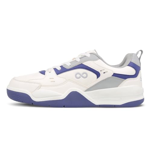 Image of WALKAROO Colourblocked Sneakers for Men's|Comfortable Insole and Secured Lace-Up Closure |Stylish Sneakers for Everyday Wear|WY3477