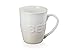 Le Creuset Stoneware 20 oz Extra-Large Logo Coffee Mug, Meringue