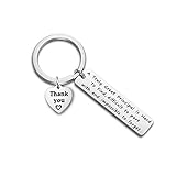 TGBJE School Principal Gift A Truly Great Principal is Hard to Find Difficult to Part with and Impossible to Forget Keychain Retirement Gift Thank You Gift (Principal Gift)